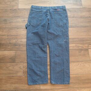 Wrangler Jeans Mens 38x30 Blue Denim Carpenter Work Utility Skater Grunge Y2K